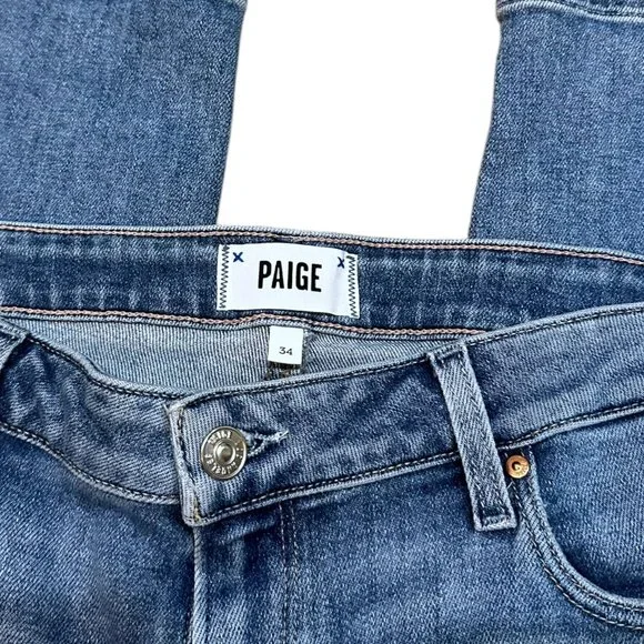 Paige Denim Amber Straight Jean Medium Wash - Picture 4 of 5